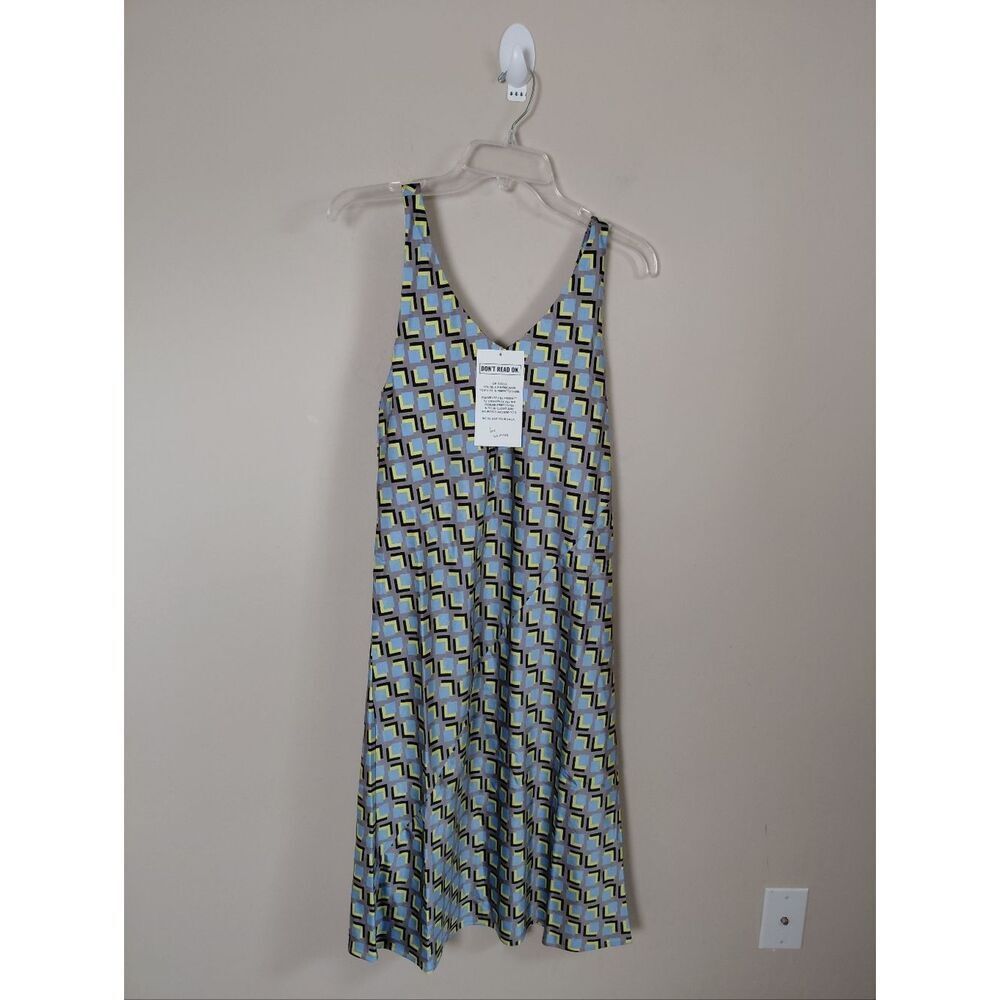 Wildfang The Empower Adjustable satin slip dress in sage size XS